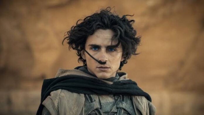 Timothee Chalamet as Paul Atreides in 'Dune' (Image: Warner Bros)