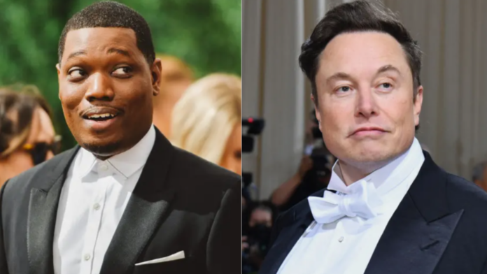 Michael Che and Elon Musk (Images: AP)