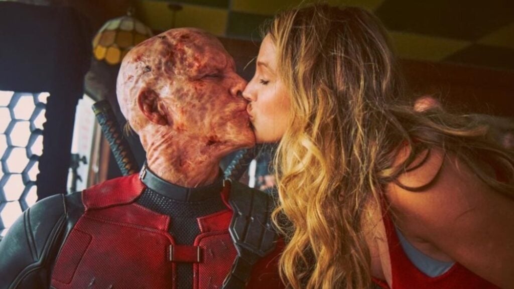 Ryan Reynolds as Deadpool (Image: instagram @blakelively)