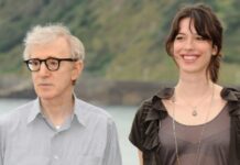 Woody Allen and Rebecca Hall (Image: Variety)