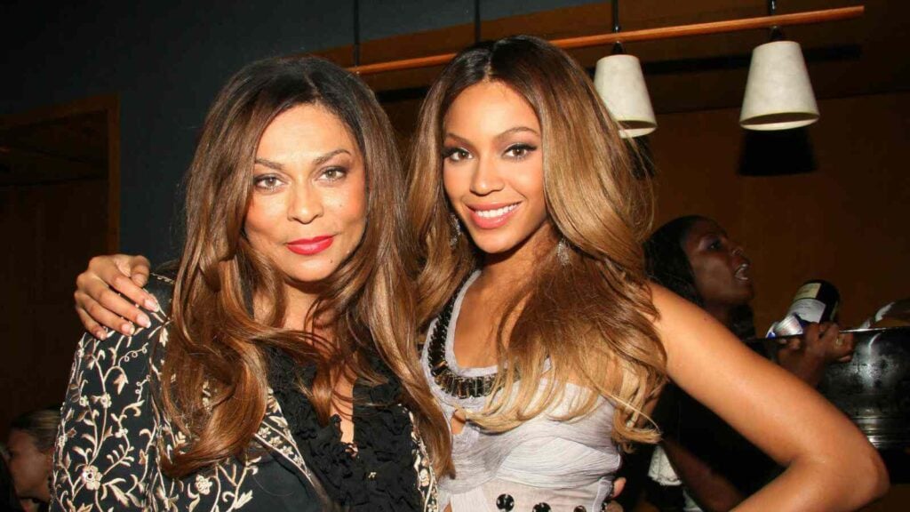 Tina Knowles and Beyonce (Image: WIRE)