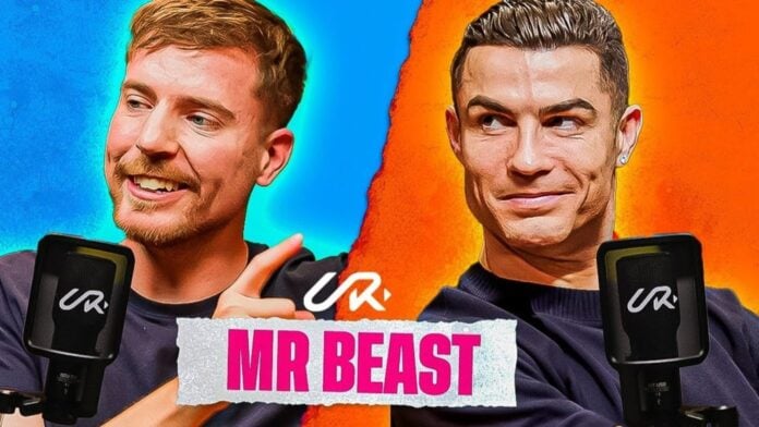 MrBeast and Cristiano Ronaldo (Image: youtube @cristiano)