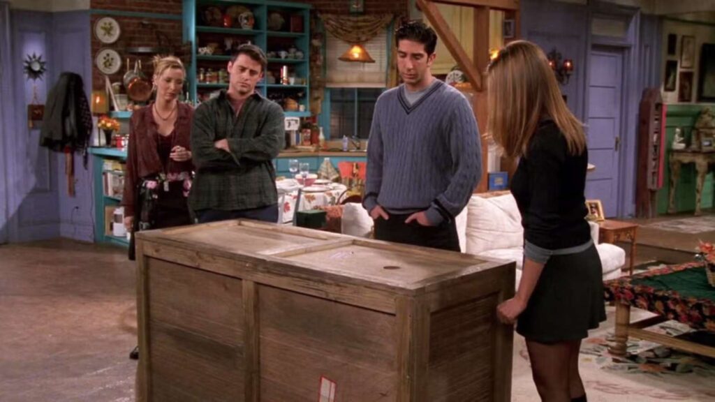 'The one with Chandler in a box' Episode (Image: NBC)