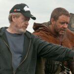 Ridley Scott and Russell Crowe on the sets of 'Gladiator' (Image: Instagram)