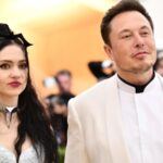 Grimes and Elon Musk (Image: AP)