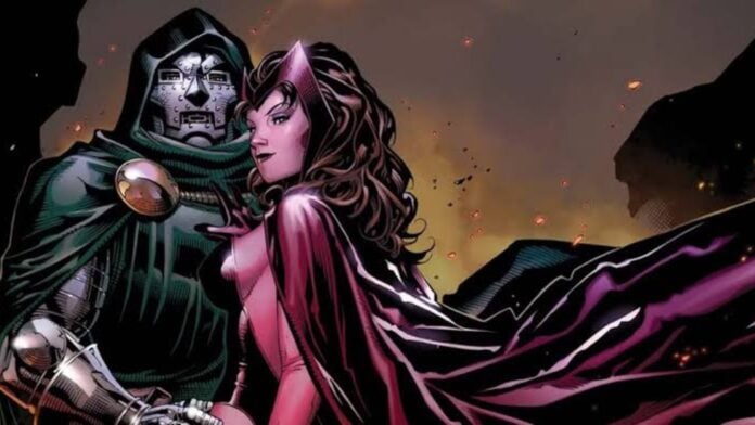 Doctor Doom and The Scarlet Witch (Image: Marvel)