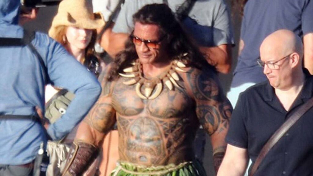 Dwayne Johnson as Maui (Image: PEOPLE)