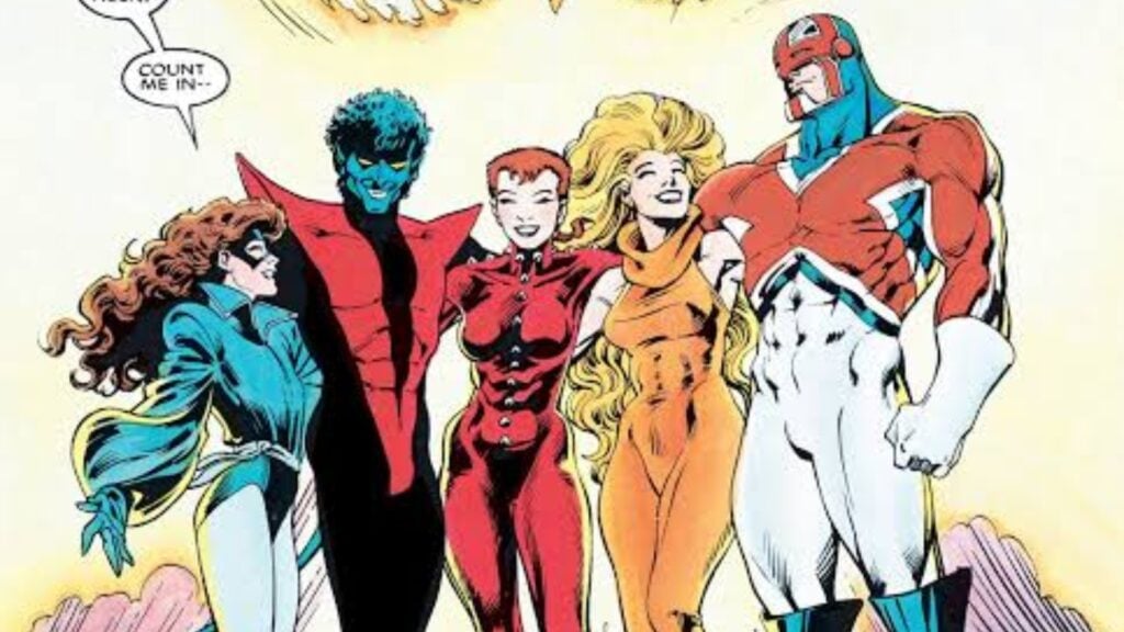 The Excalibur team (Image: Marvel)