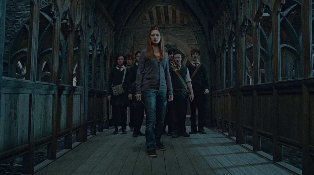 Ginny in the fight against Voldemort (Image :Warner Bros)