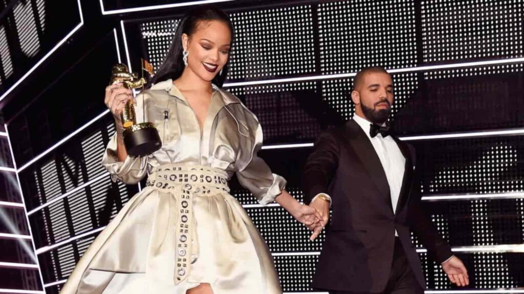 Rihanna and Drake (Image: WIREIMAGE)