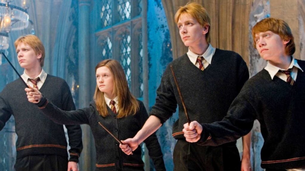 The Weasley Siblings (Image: Warner Bros)