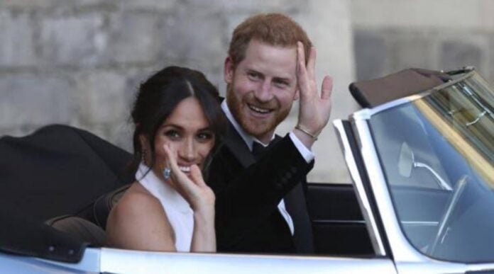 Meghan Markle and Prince Harry (Image: AP)