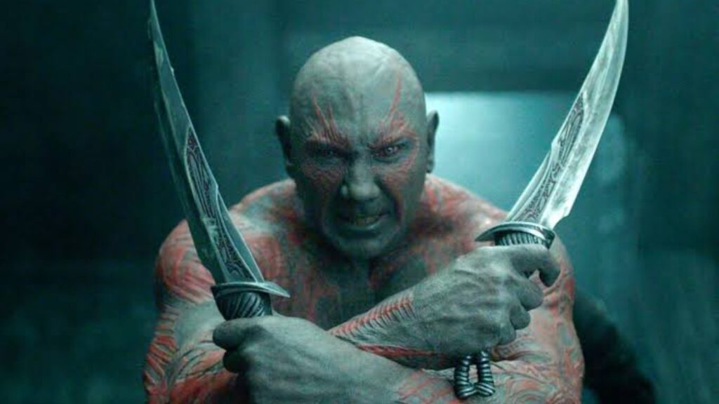 Dave Bautista as Drax (Image: Marvel)