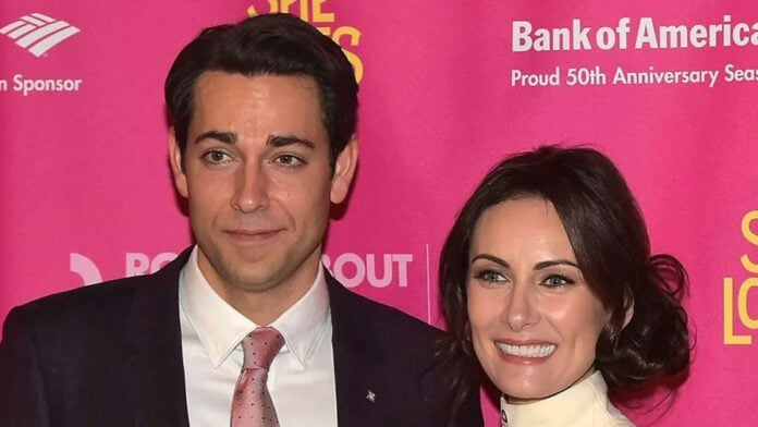 Laura Benanti with Zachary Levi (Image: AP)