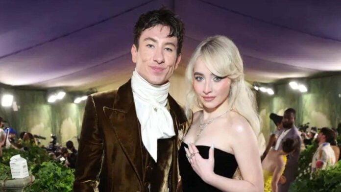 Barry Keoghan and Sabrina Carpenter (Image: AP)