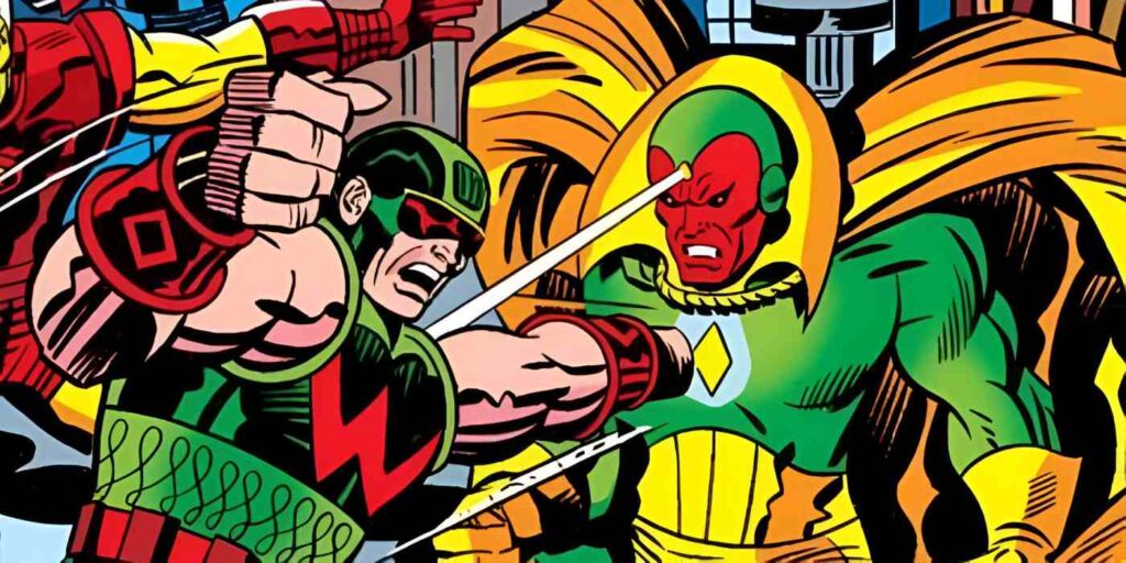 Wonder Man and Vision (Image: Marvel Comics)