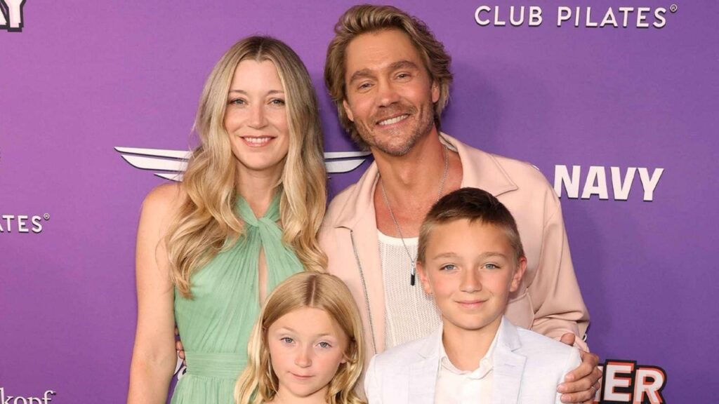 Chad Michael Murray with family