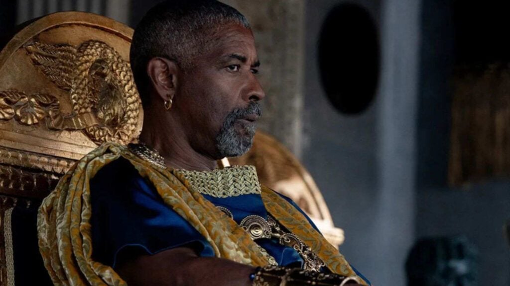 Denzel Washington in 'Gladiator II'