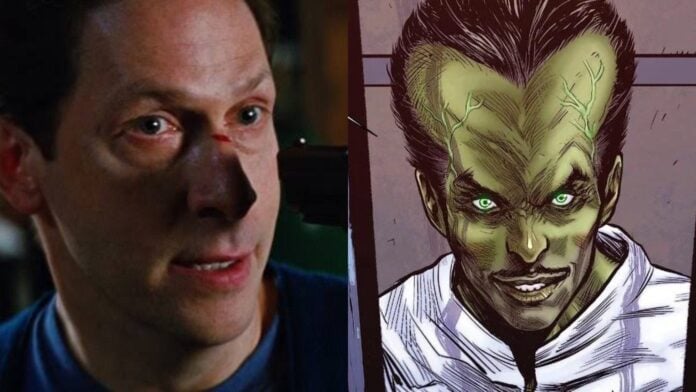 Tim Blake Nelson as The Leader and The Leader in the comics (Image: Marvel)