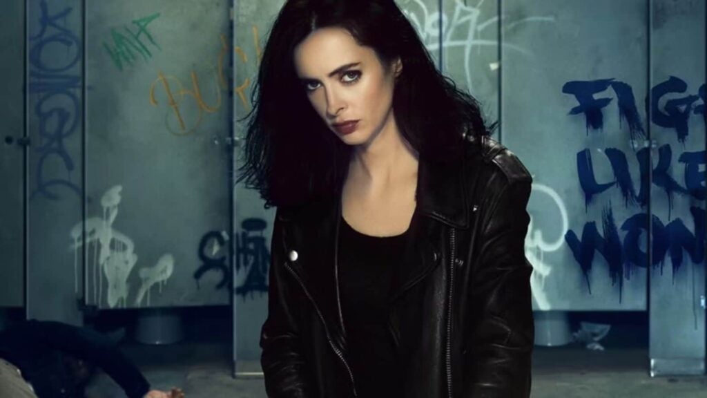 Krysten Ritter as Jessica Jones on 'The Defenders' (Image: Netflix)