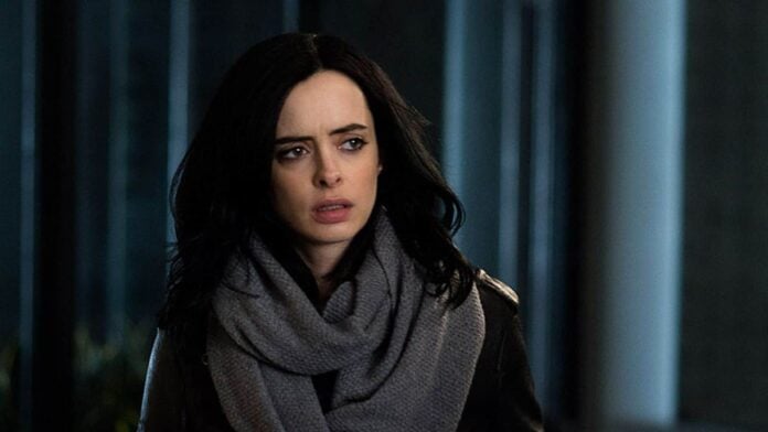 Krysten Ritter as Jessica Jones on 'The Defenders' (Image: Netflix)