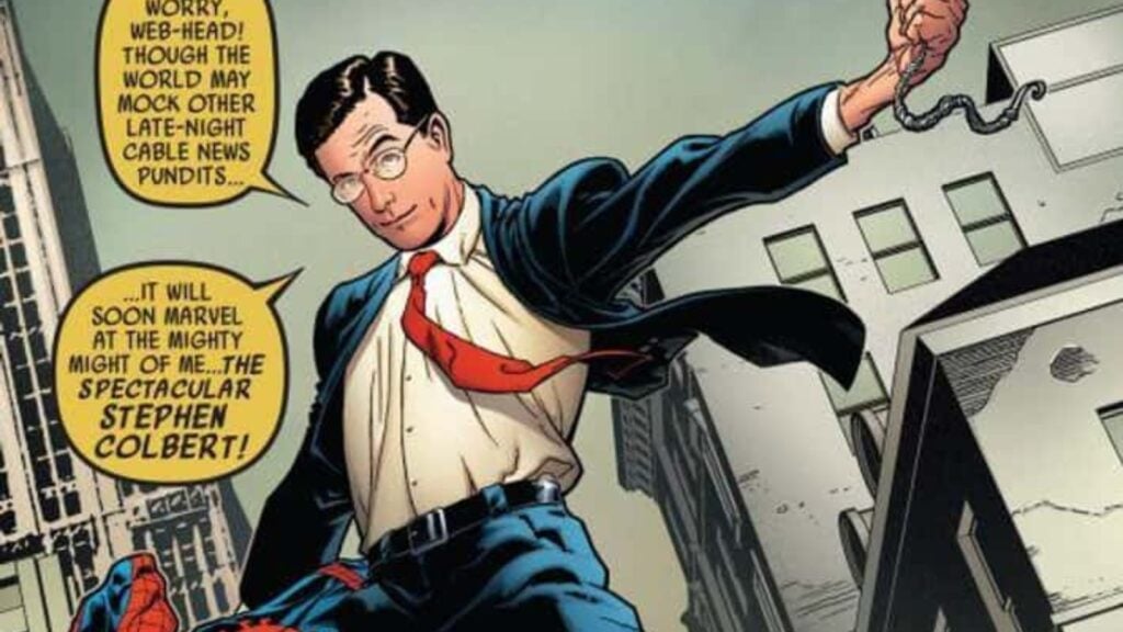 Stephen Colbert (Image: Marvel)