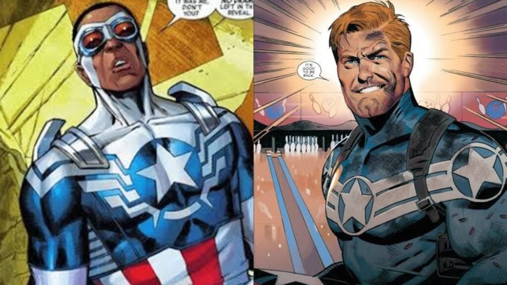 Sam Wilson and Steve Rogers (Image: Marvel)