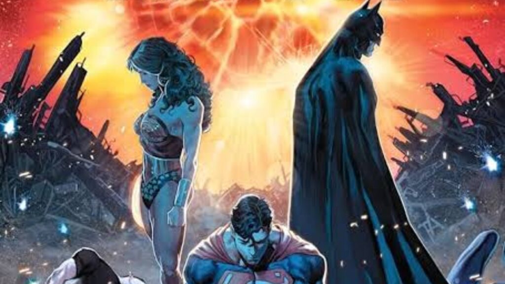 Batman, Wonder Woman, Superman in Infinite Crisis (Image: DC)