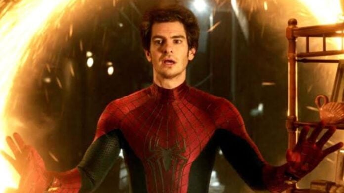 Andrew Garfield in 'No Way home' (Image: Marvel)