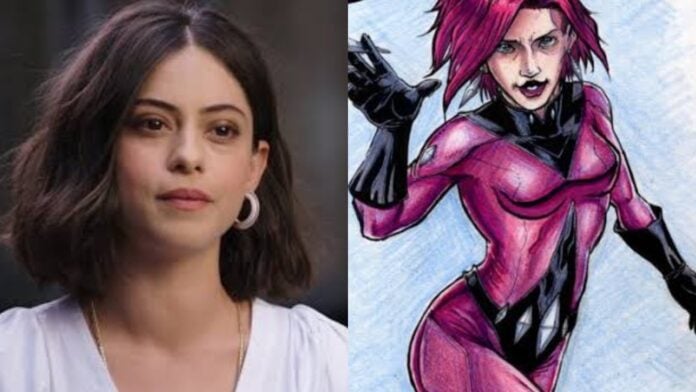 Rosa Salazar and Rachel Leighton aka Diamondback (Image: the upcoming, Marvel)