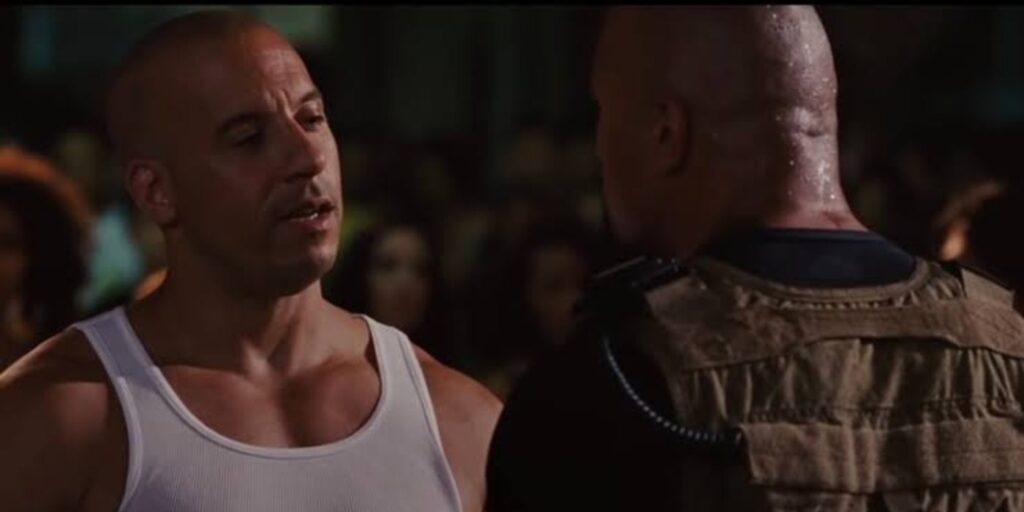 Vin Diesel and Dwayne Johnson in 'Fast and Furious' (Image: Universal Pictures)