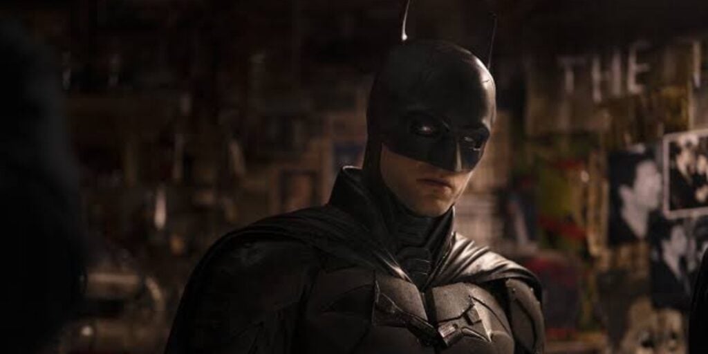 Robert Pattinson as Batman (Image: Warner Bros.)