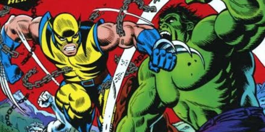 Hulk vs. Wolverine in the comics (Image: Marvel)