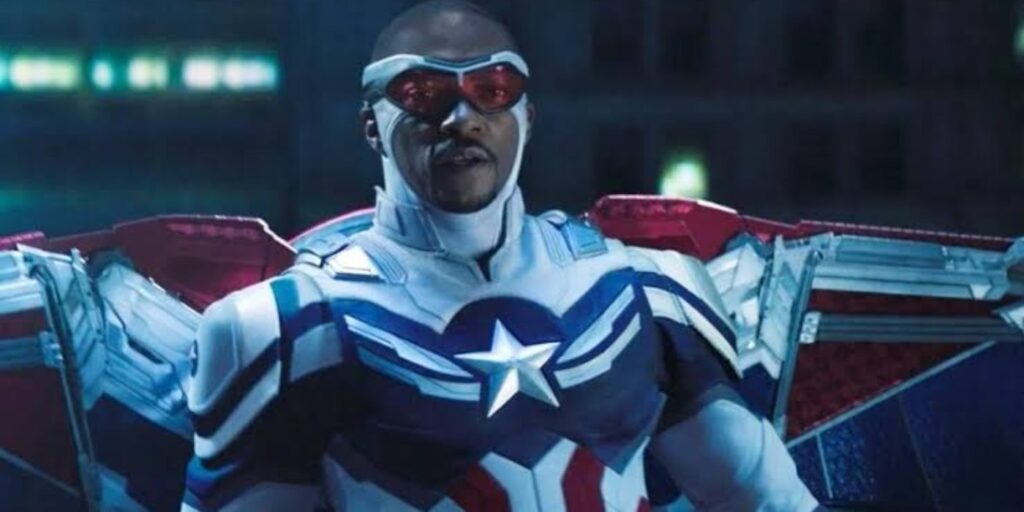 Anthony Mackie in 'Captain America Brave New World' (Image: Marvel)