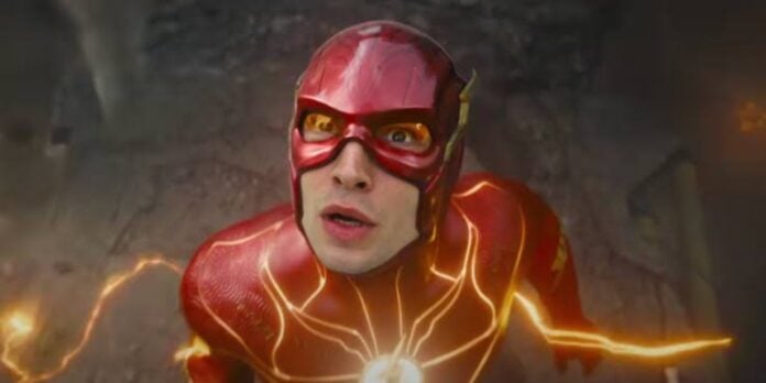 Ezra Miller as 'The Flash (Image: Warner Bros)