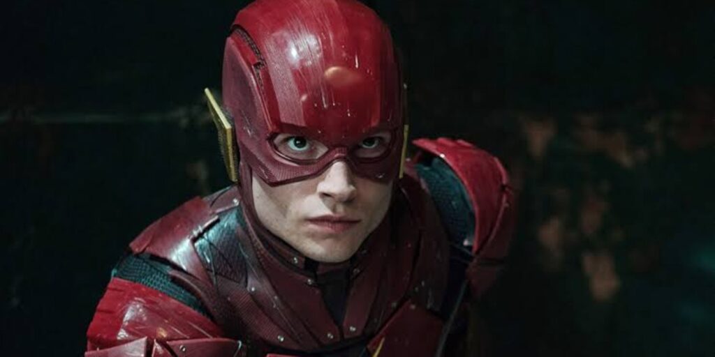 Ezra Miller as 'The Flash (Image: Warner Bros)