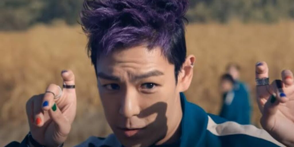 T.O.P. as Thanos in'Squid Game' (Image: Netflix)