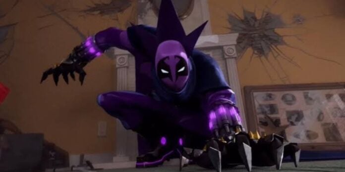 Prowler in 'Spider-Man: across the spider-verse' (Image: Marvel)