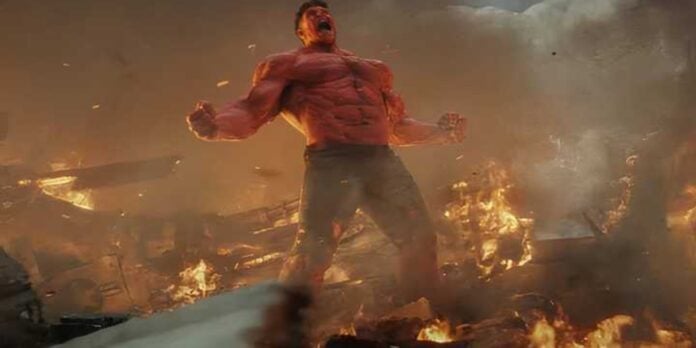 Harrison Ford as Red Hulk (Image: Marvel)