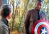 Chris Evans as Steve Rogers and Anthony Mackie as Sam Wilson (Image: Marvel)