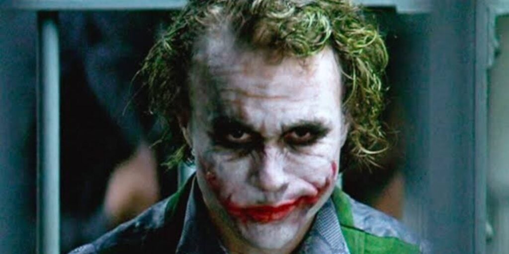 Heath Ledger as The Joker (Image: Warner Bros)