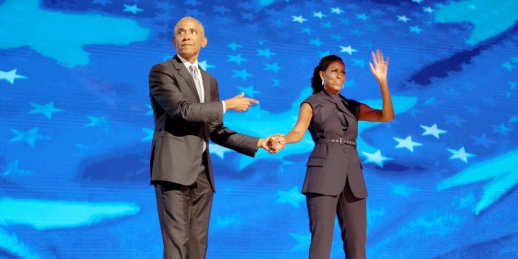 Barack and Michelle Obama