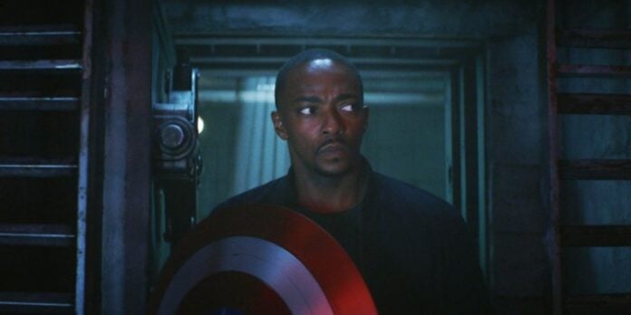 Anthony Mackie as Captain America (Image: Marvel)