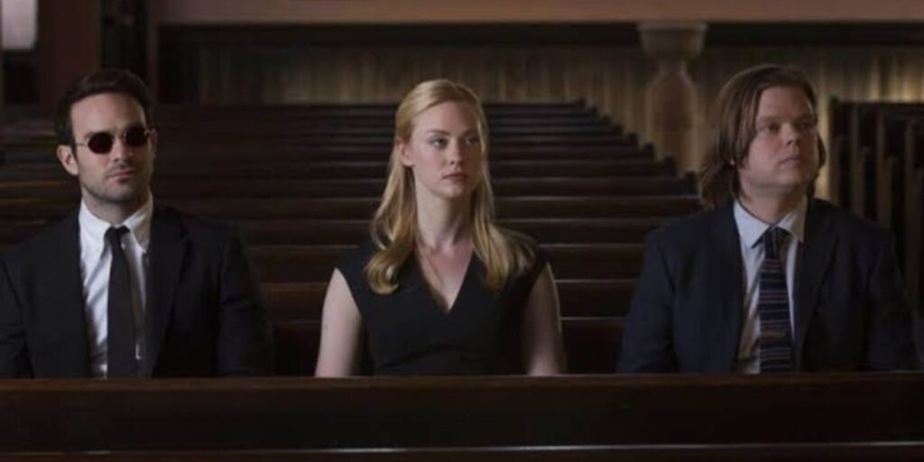 Karen and Foggy in 'Daredevil' (Image: Marvel)