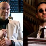 Vincent D'Onofrio as Kingpin and Charlie Cox as Daredevil (Image: Marvel)