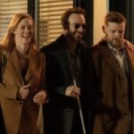 Deborah Ann Woll as Karen Page, Charlie Cox as Matt Murdock, and Elden Henson as Foggy (Image: Marvel Studios)