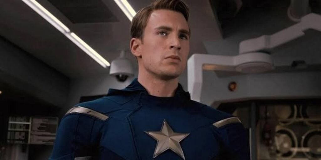 Chris Evans as Captain America (Image: Marvel)