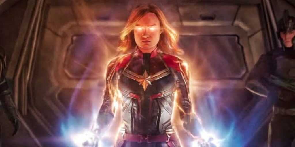 Brie Larson as Captain Marvel (Image: Marvel)