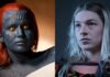 Jennifer Lawrence as Mystique and Hunter Schafer as Jules (Image: Fox, HBO)