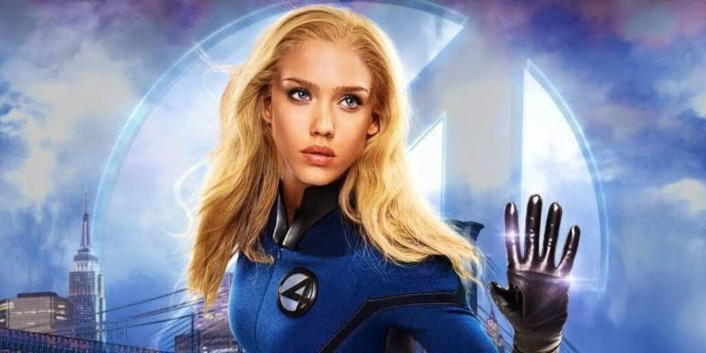 Jessica Alba as Sue Storm (Image: Fox)